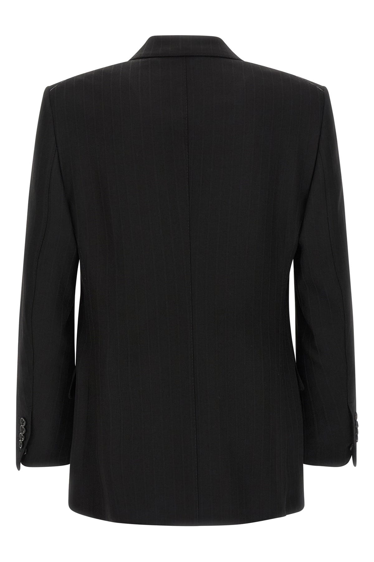 Tom Ford Tom Ford Satin Pinstripe Wool Blazer