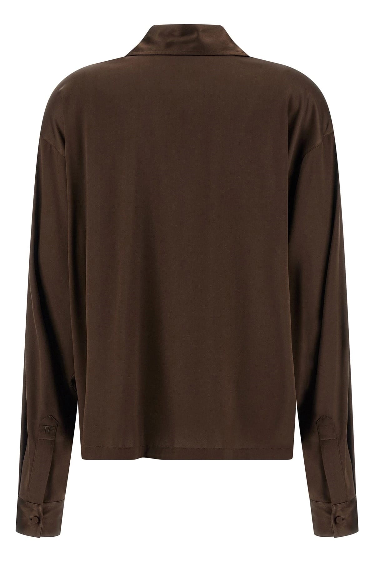 Tom Ford Tom Ford Silk Satin Polo Shirt