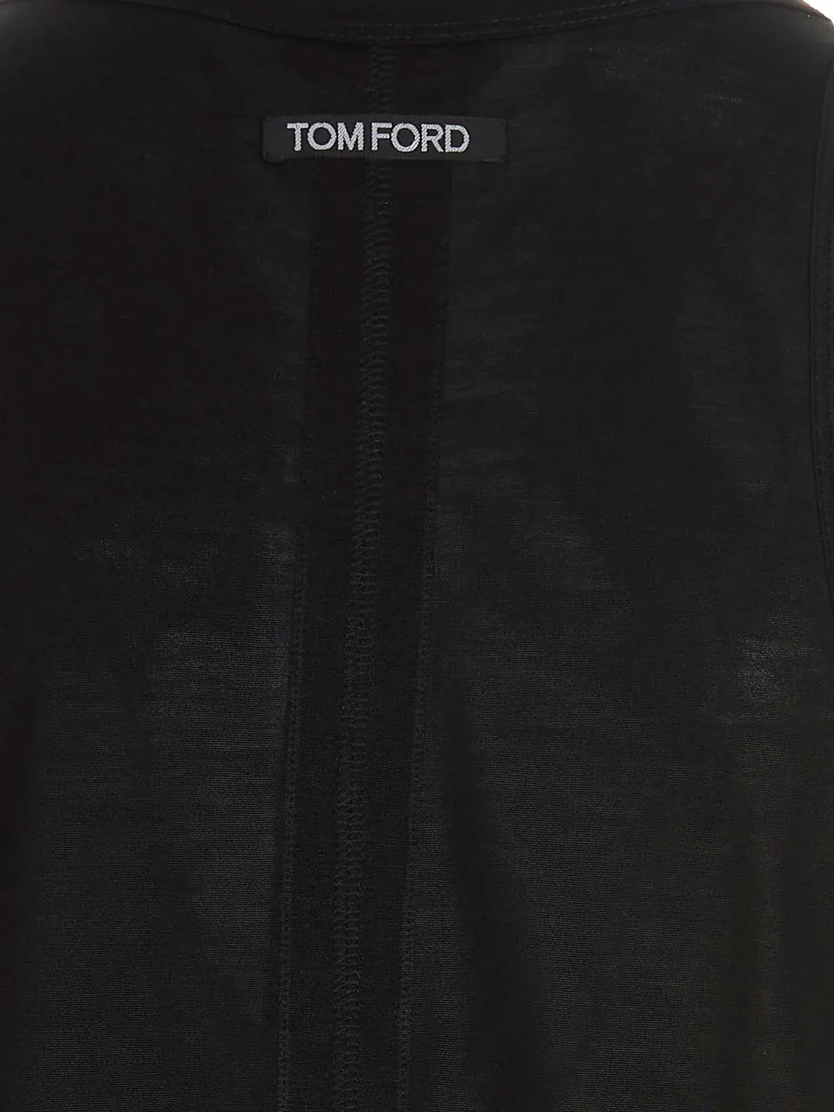 Tom Ford Tom Ford Silk Sleeveless Tank Top
