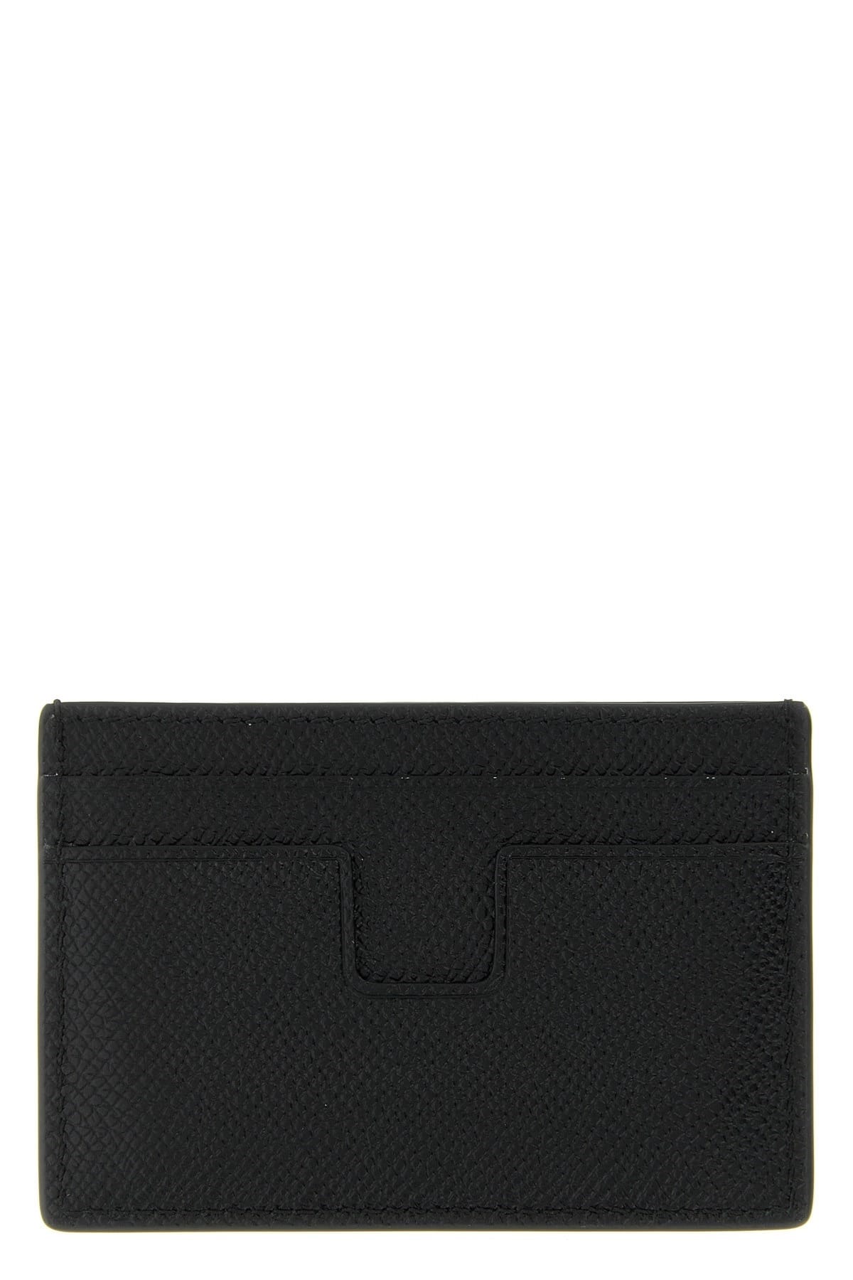 Tom Ford Small Grain Leather Card Holder - alternate view