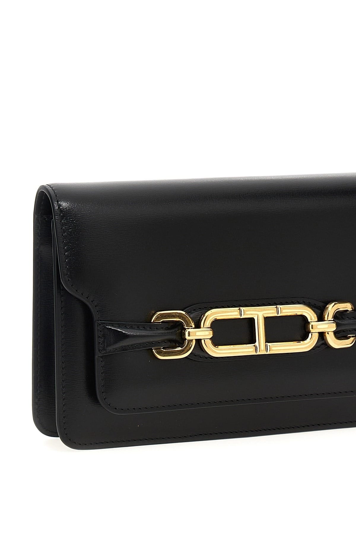 Tom Ford Tom Ford Small Leather Crossbody Bag