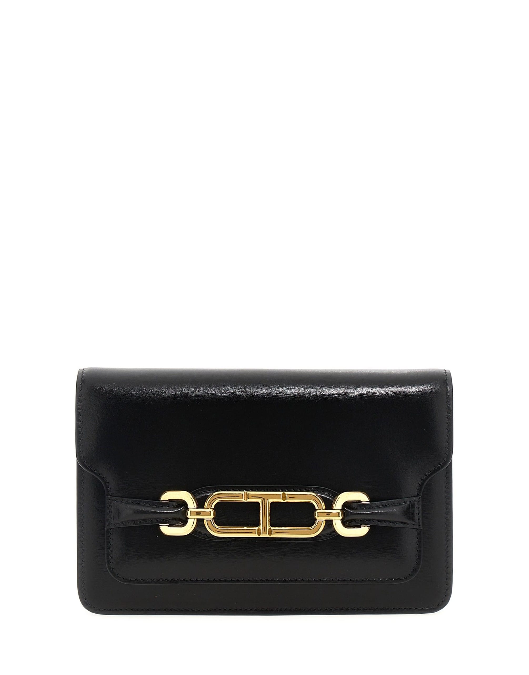 Tom Ford Tom Ford Small Leather Crossbody Bag