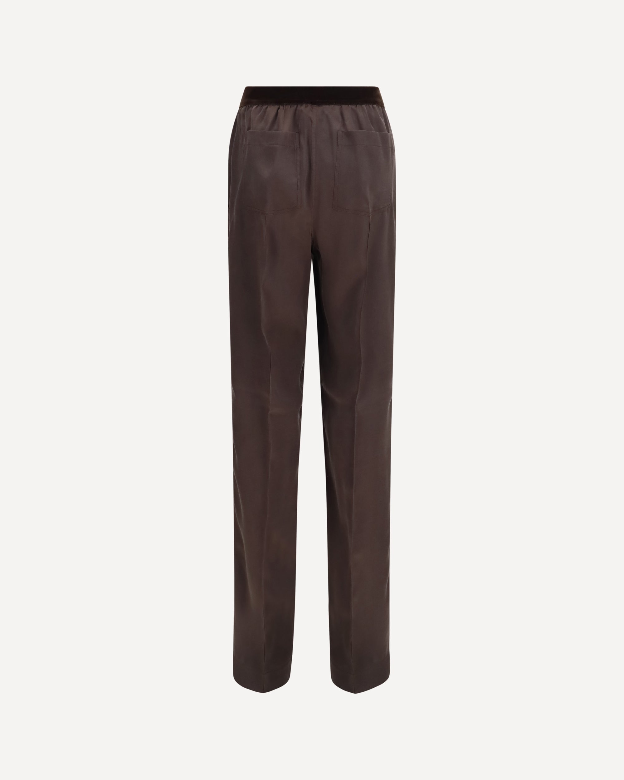 Tom Ford Pantalon en satin de soie stretch - alternate view