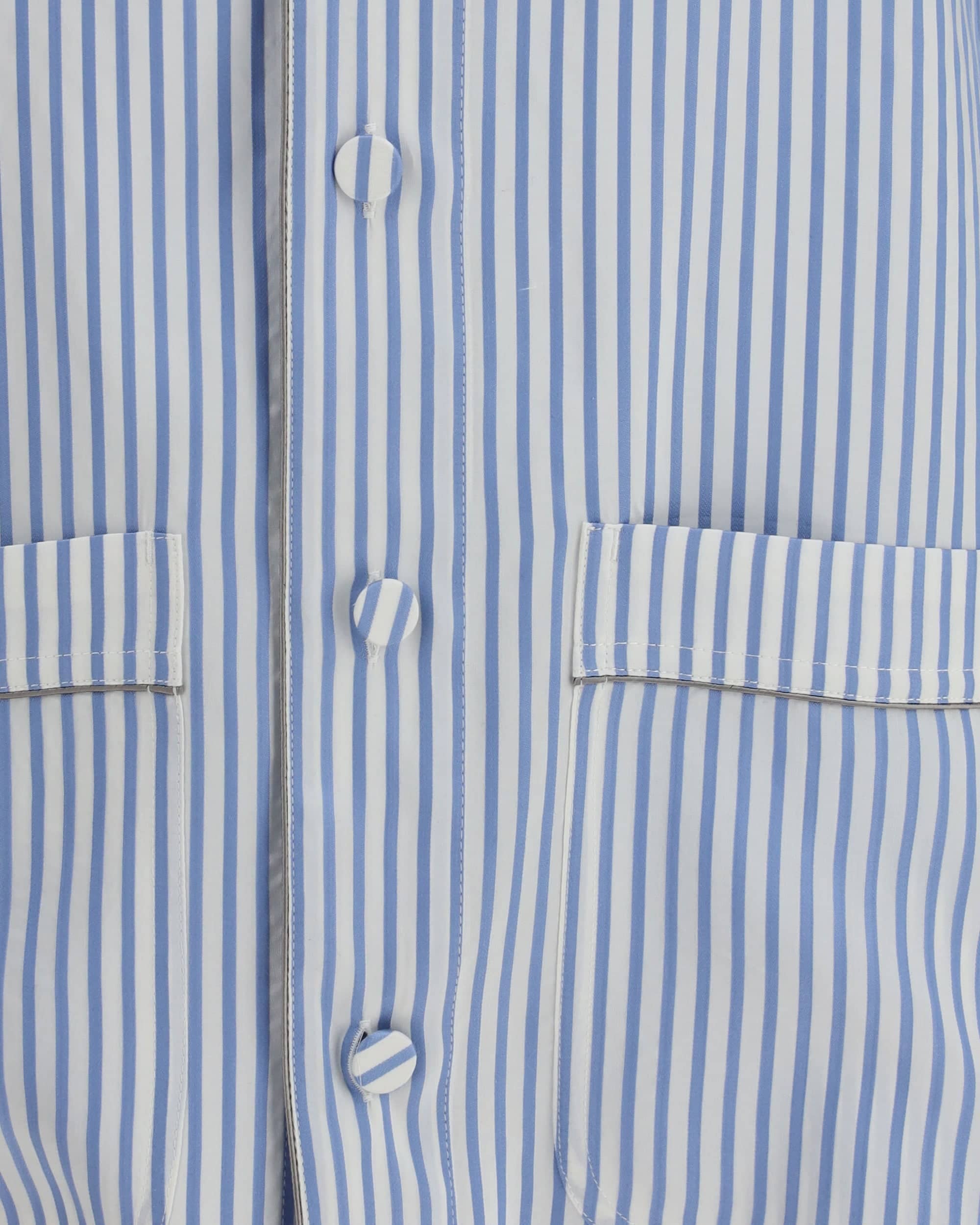 Tom Ford Striped Silk Pj Shirt
