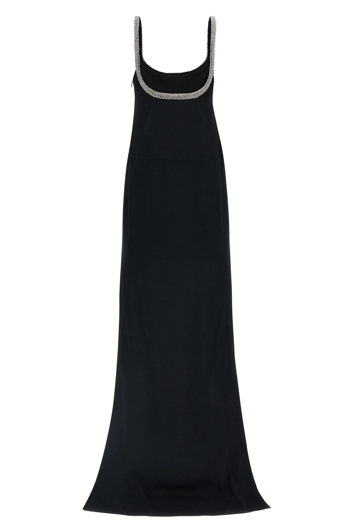 Tom Ford Tom Ford Trawl Asymmetrical Satin Dress