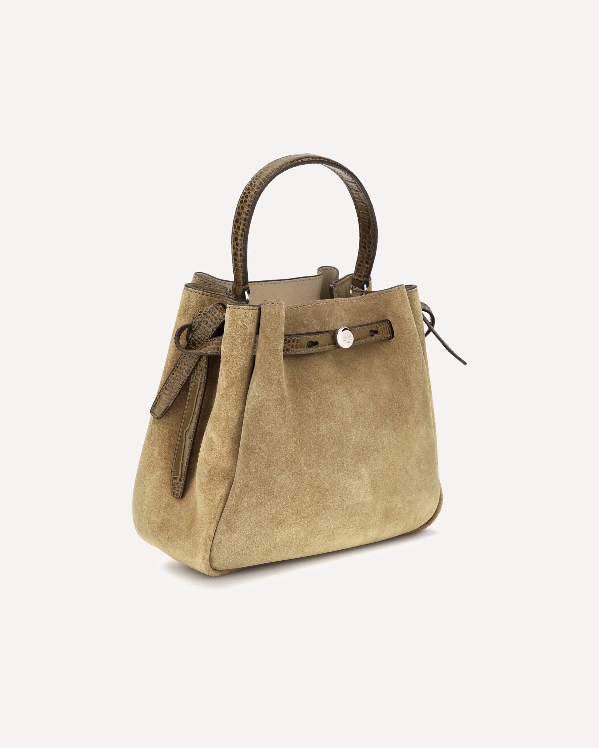 Tory Burch Romy Suede Bucket Bag