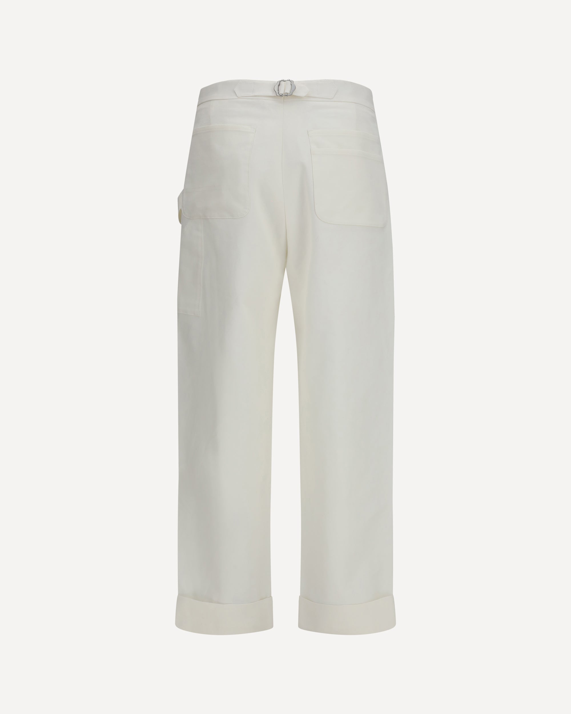 Umit Benan Cotton Carpenter Cropped Pants - alternate view