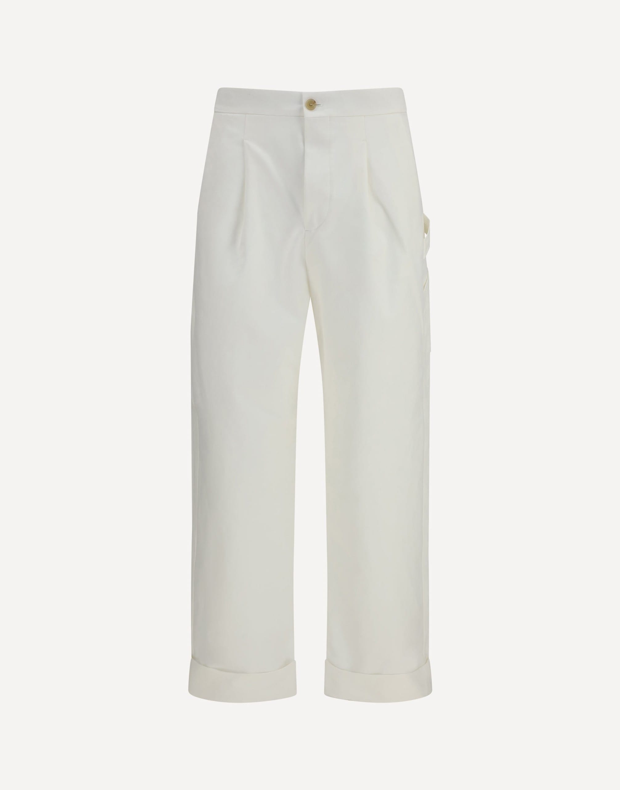 Umit Benan Umit Benan Cotton Carpenter Cropped Pants