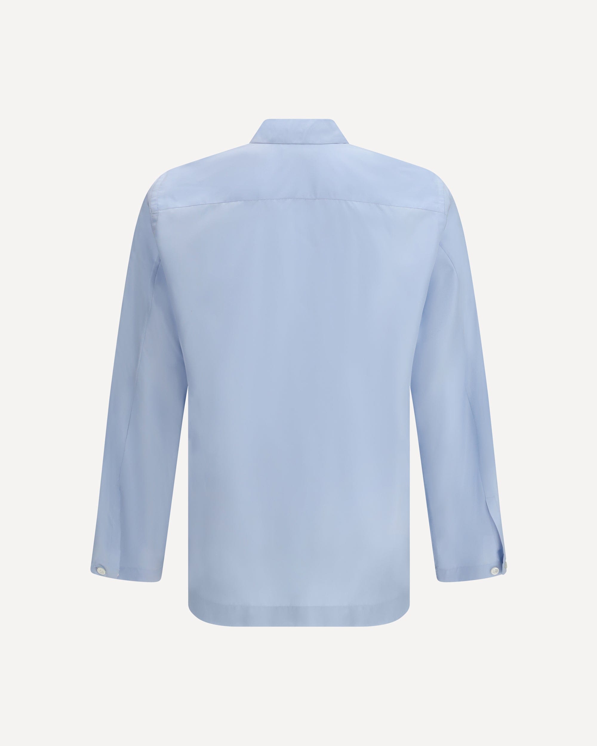 Umit Benan Havana Silk Button-Front Shirt - alternate view