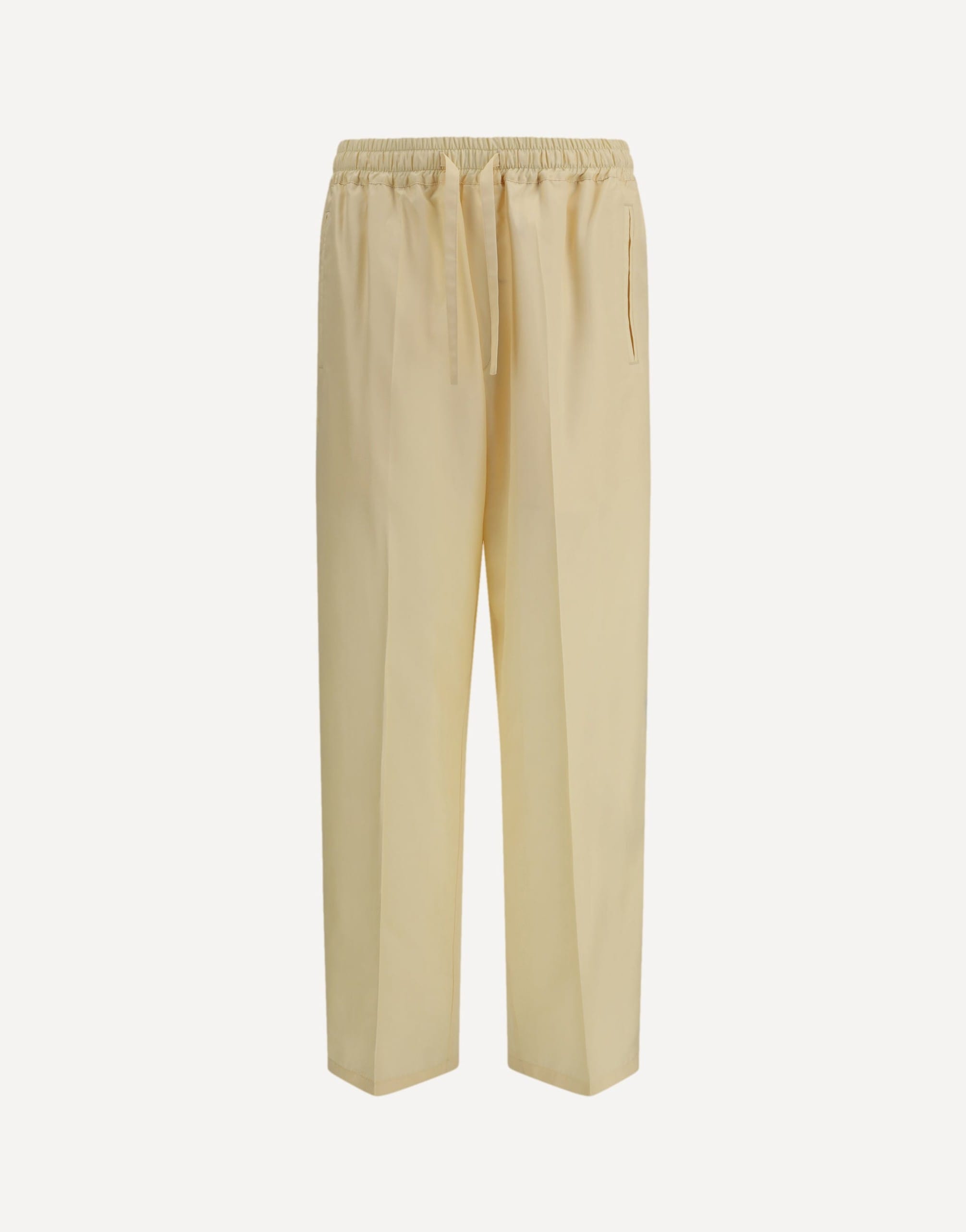 Umit Benan Umit Benan Silk Julian Straight-Leg Pants