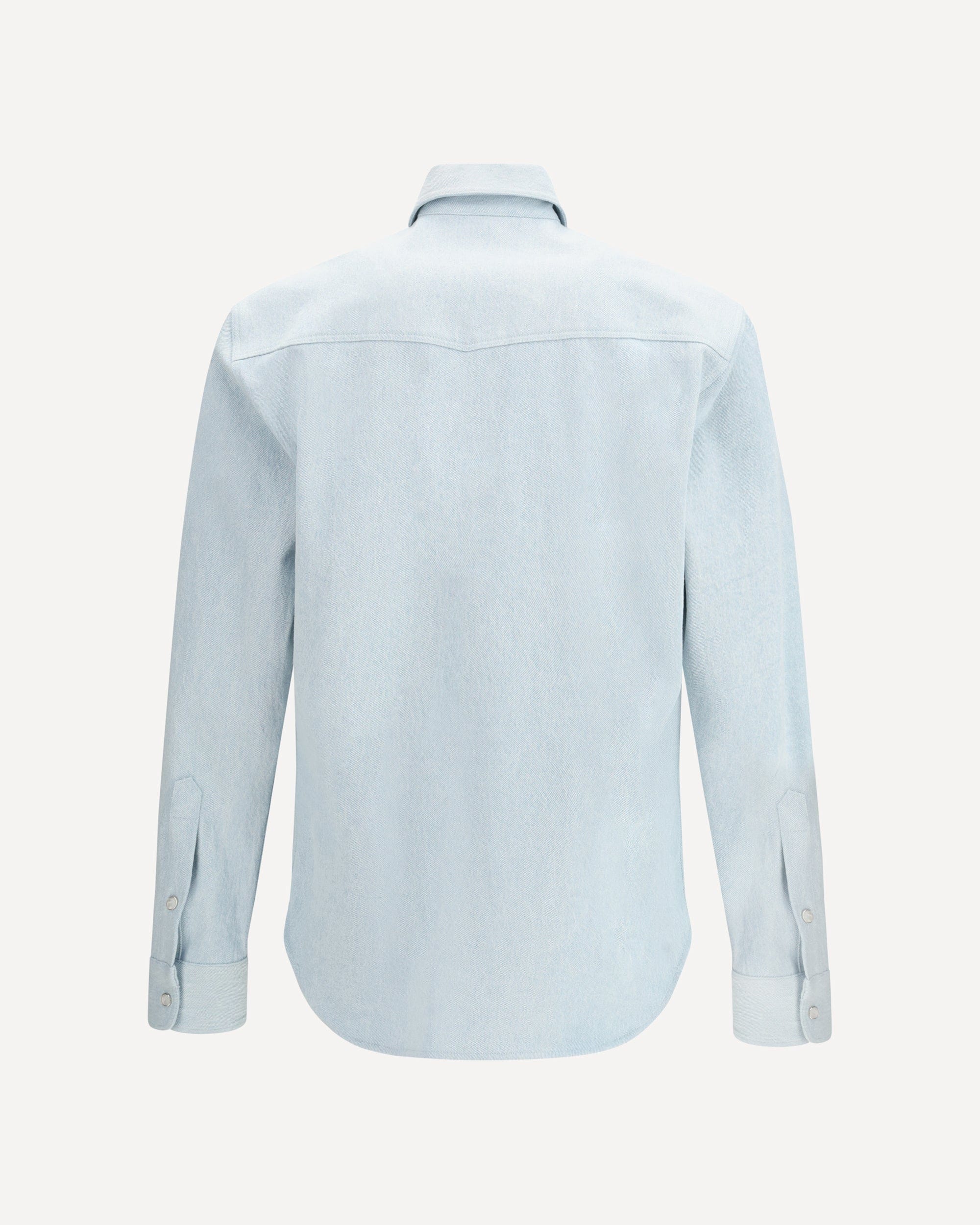 Umit Benan Western Denim Shirt Long Sleeved - alternate view