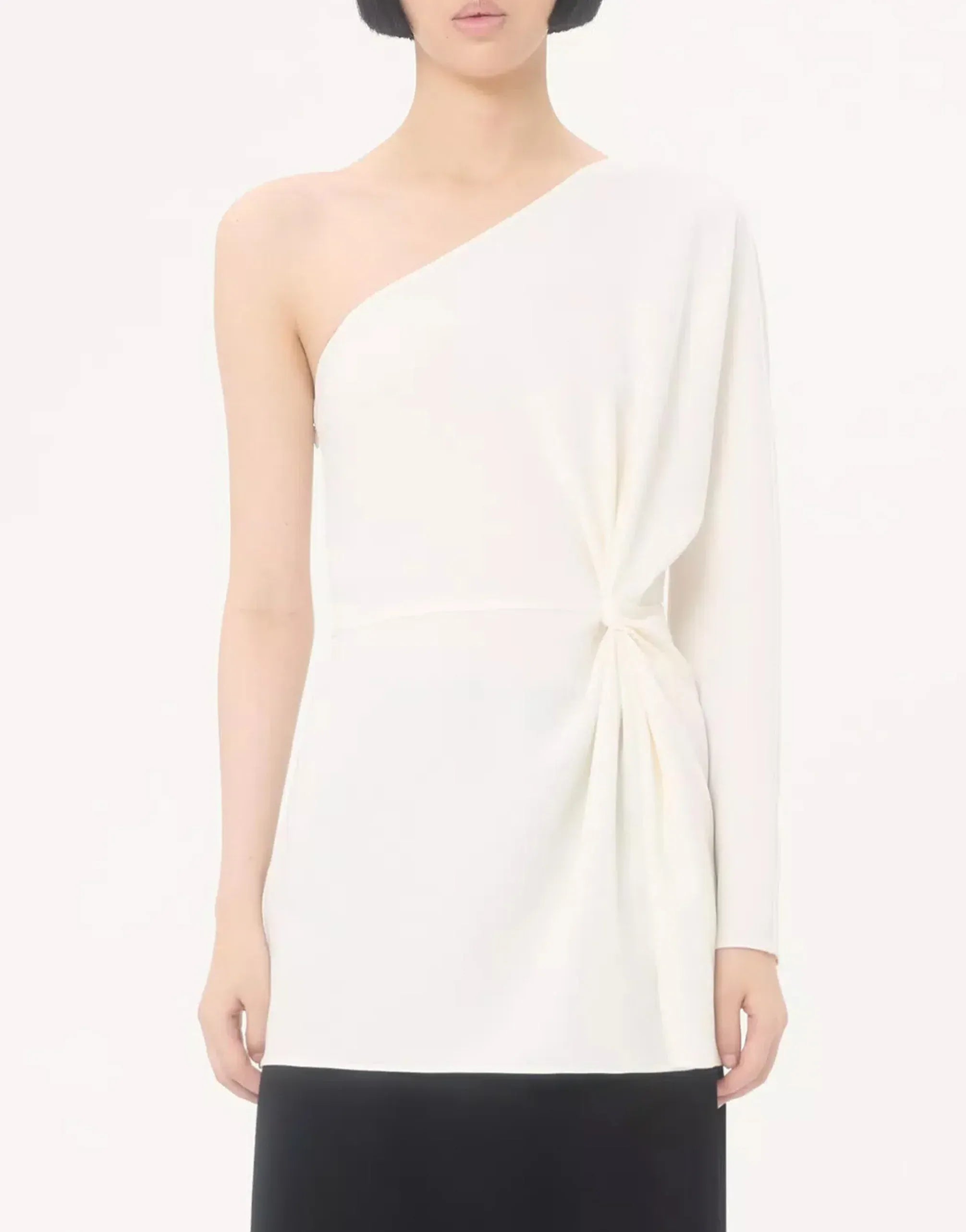 Valentino Asymmetric One-Shoulder Top