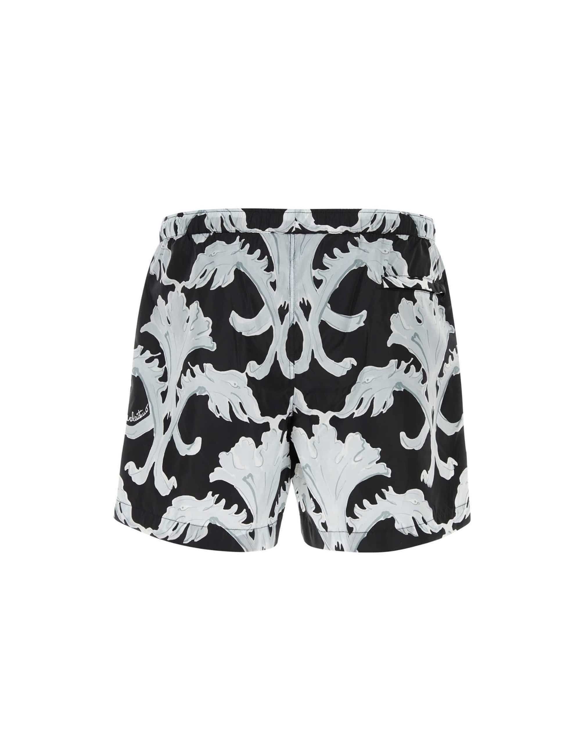 Valentino Barocco Print Swim Shorts