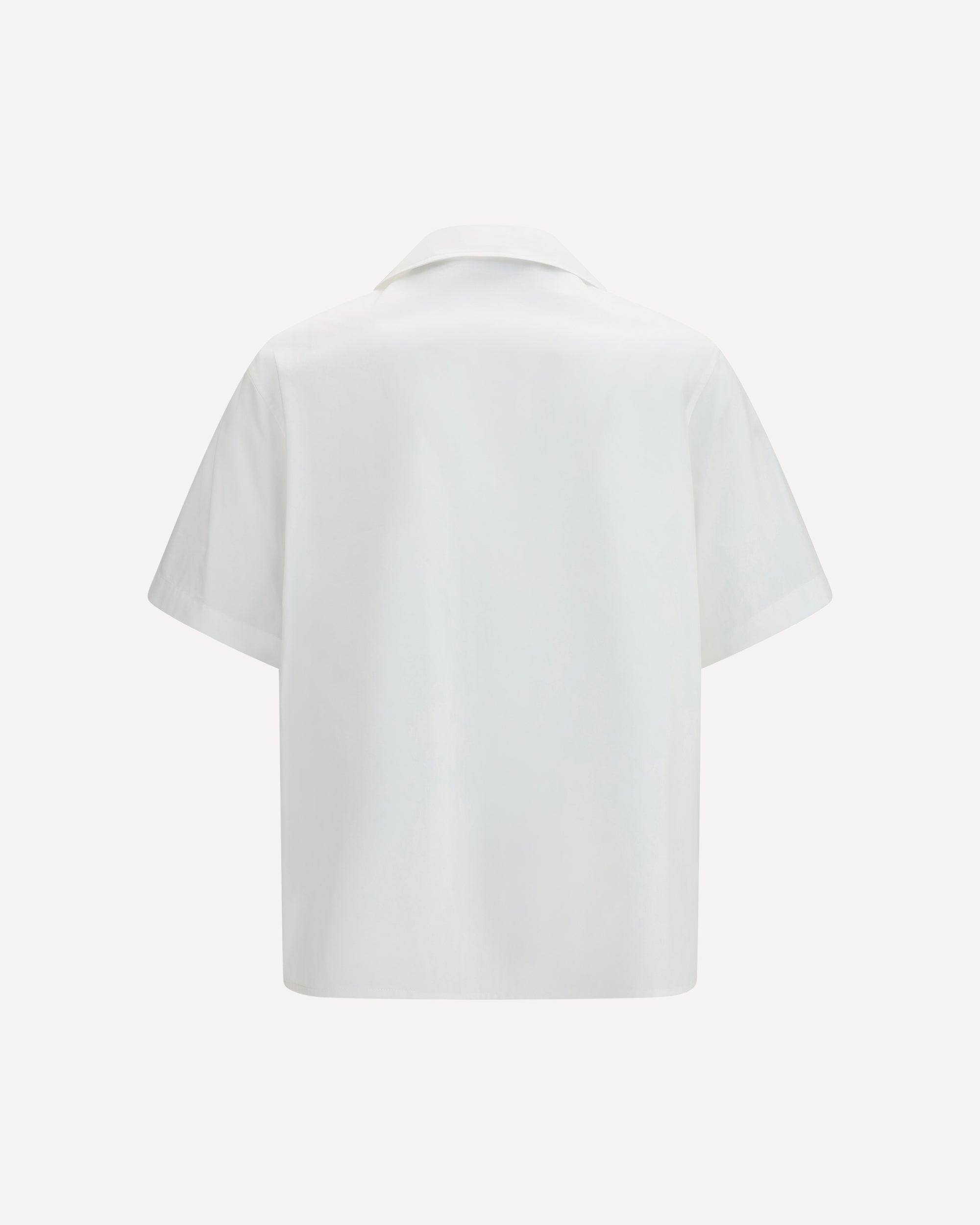 Valentino Cotton Poplin Bowling Shirt With Vgold