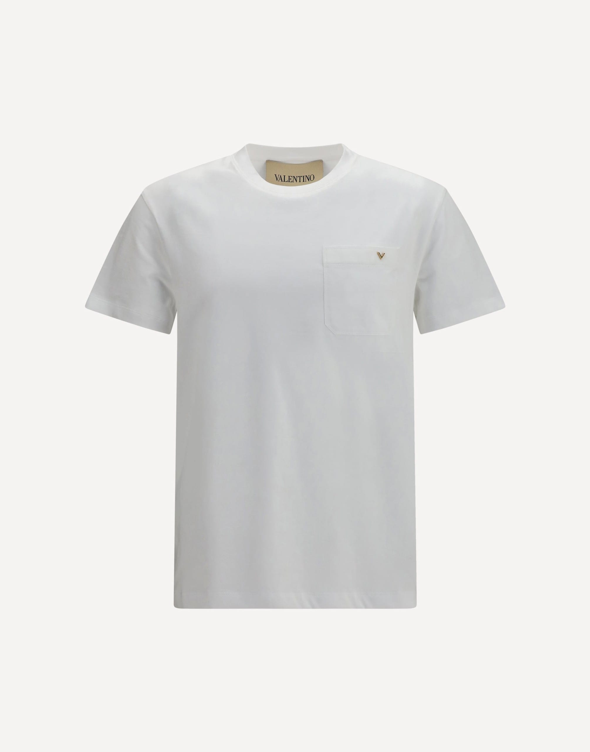 Valentino Valentino Cotton Vlogo T-Shirt