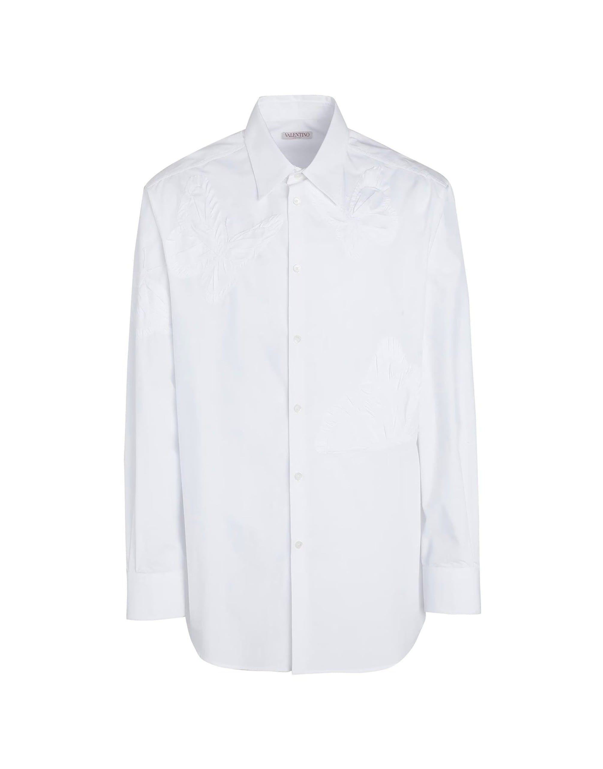 Valentino Embroidered Cotton Shirt
