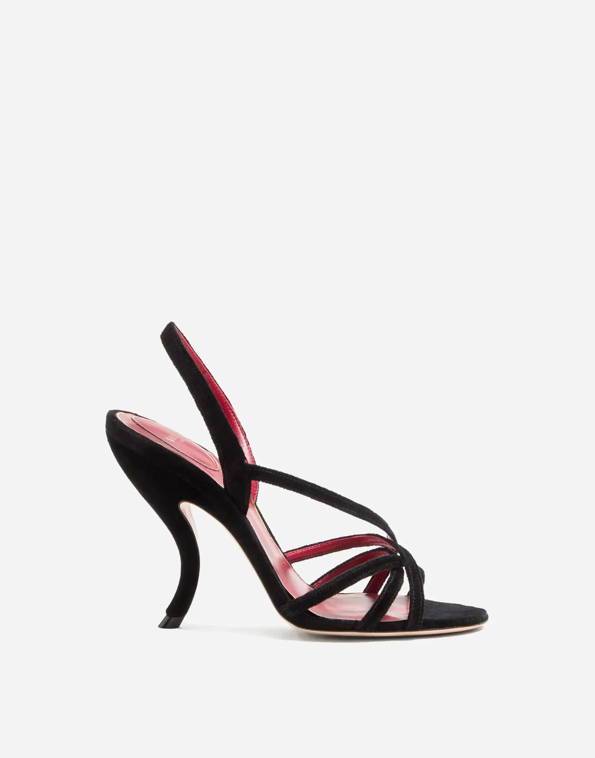 Valentino Garavani 105mm Fetishique Crisscross Sandalen