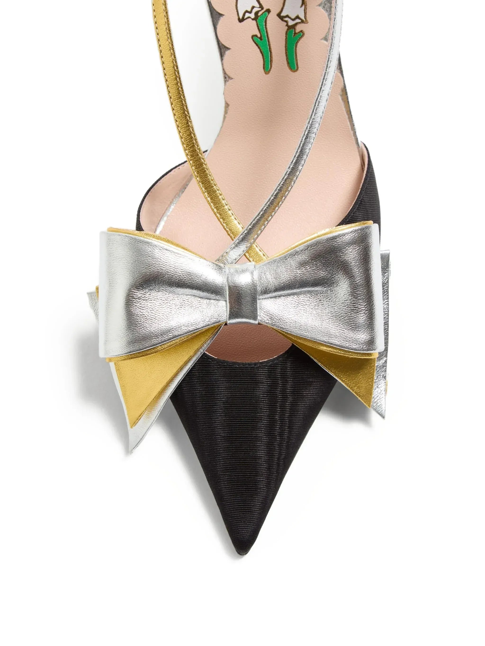 Valentino Garavani 85mm Bowow Slingback Pumps