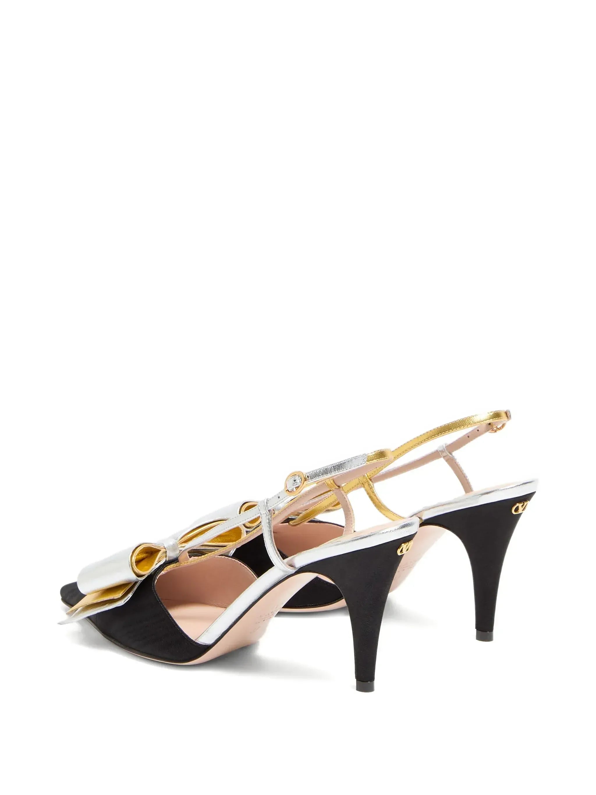 Valentino Garavani 85mm Bowow Slingback Pumps
