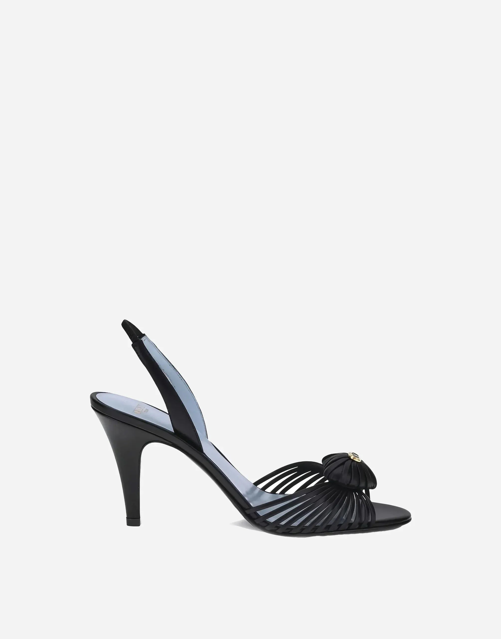 Valentino Garavani 85mm Royal Slingback Leather Sandals