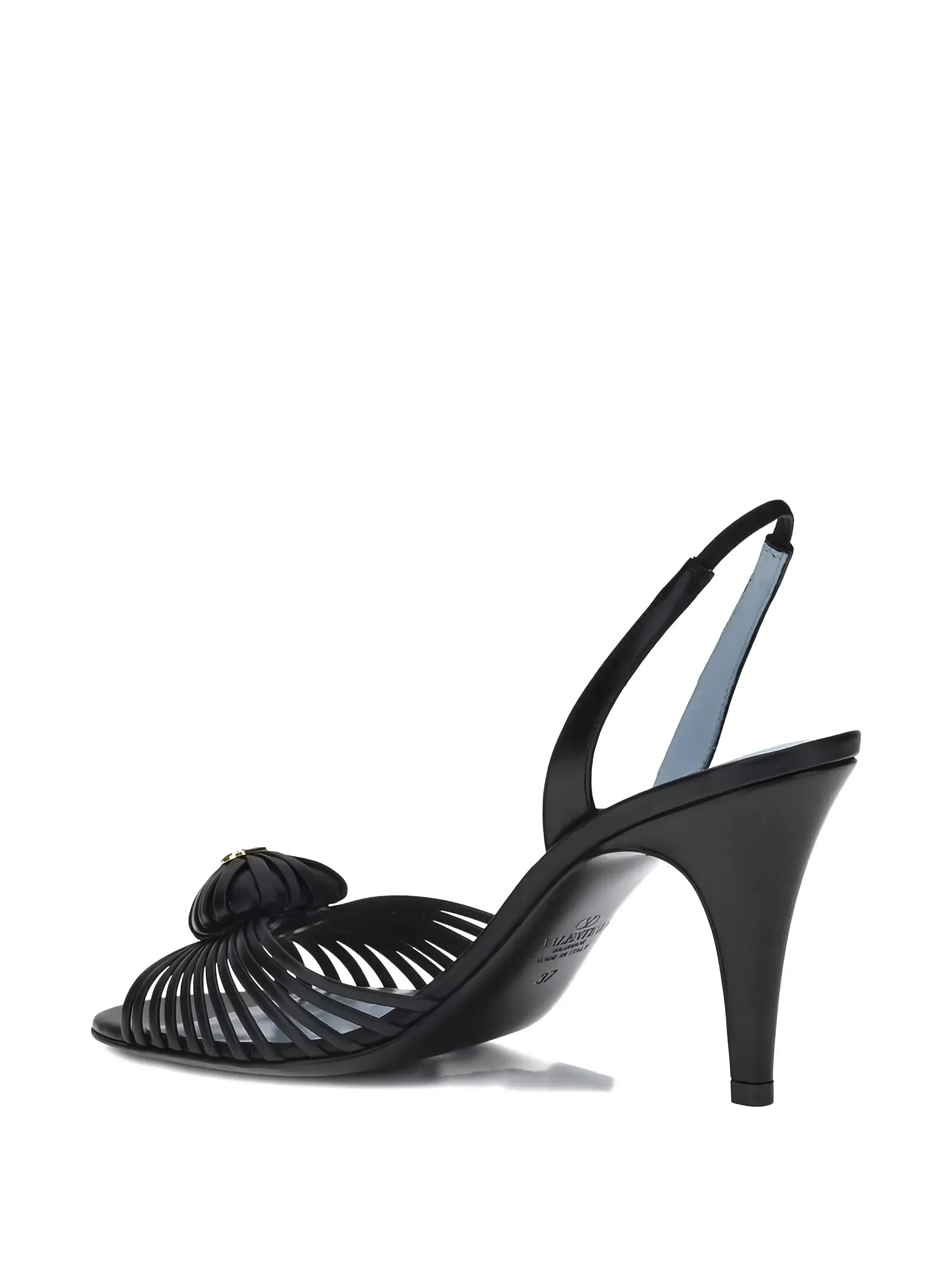 Valentino Garavani 85mm Royal Slingback Leather Sandals