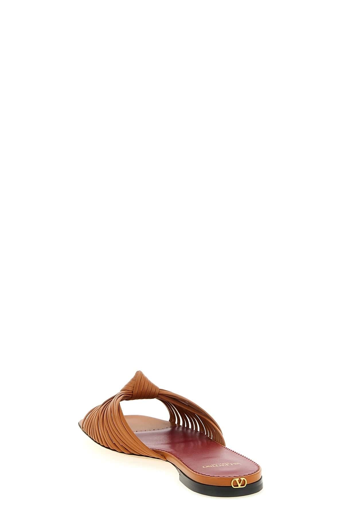 Valentino Garavani Valentino Garavani Annet Knot Detail Slides