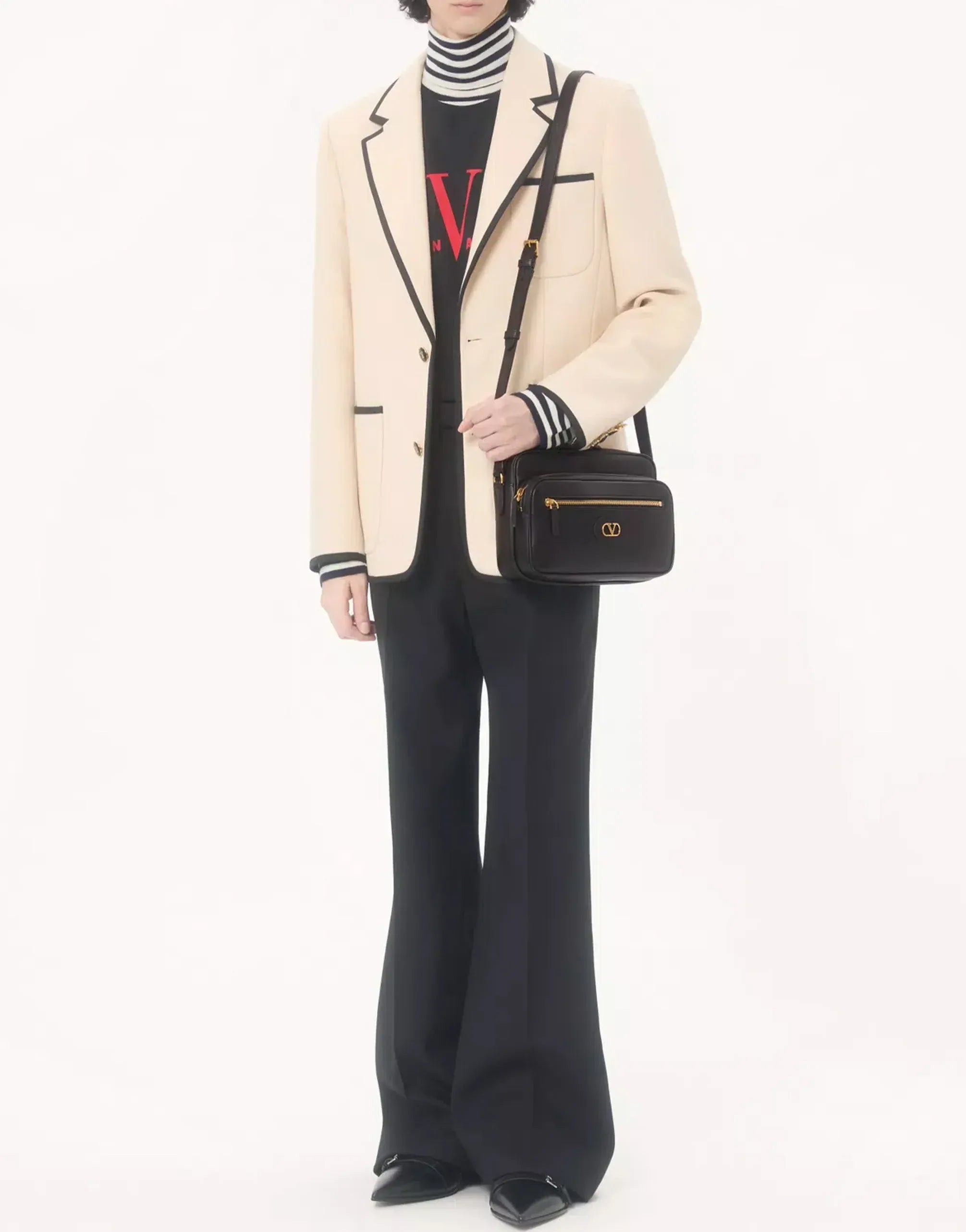 Valentino Garavani Antibes Calfskin Shoulder Bag - alternate view