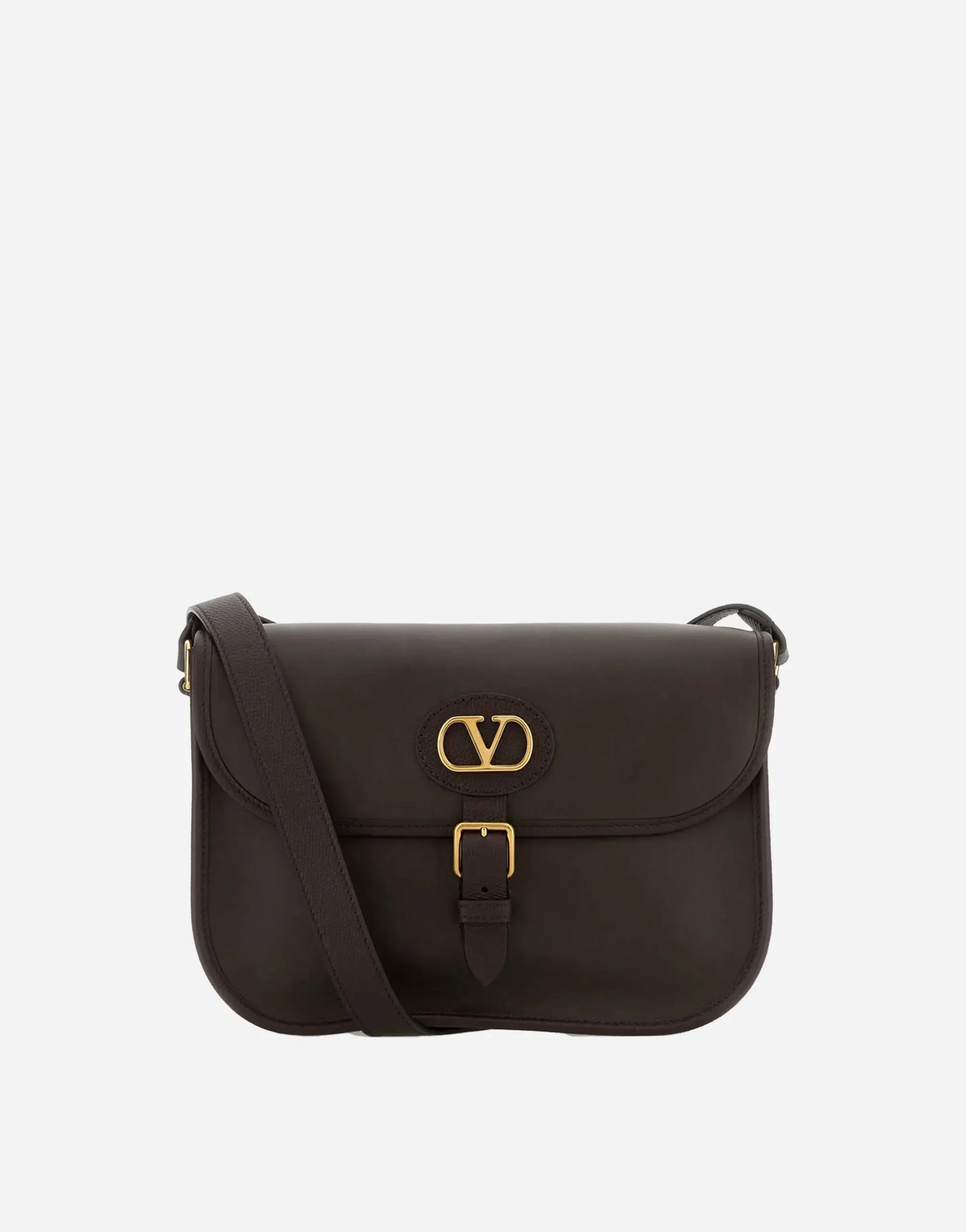 Valentino Garavani Antibes Logo-Detail Leather Shoulder Bag