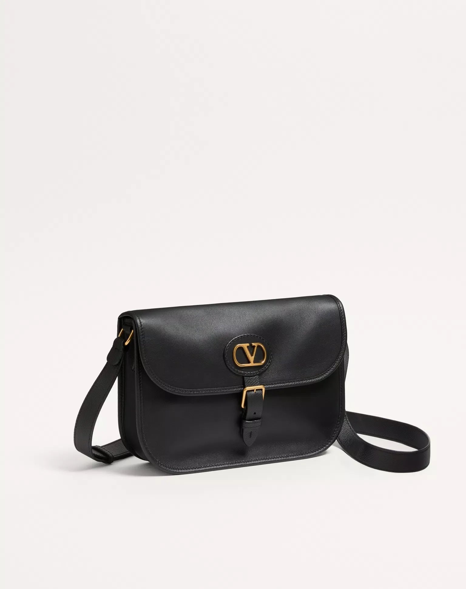 Valentino Garavani Antibes VLogo Leren Schoudertas