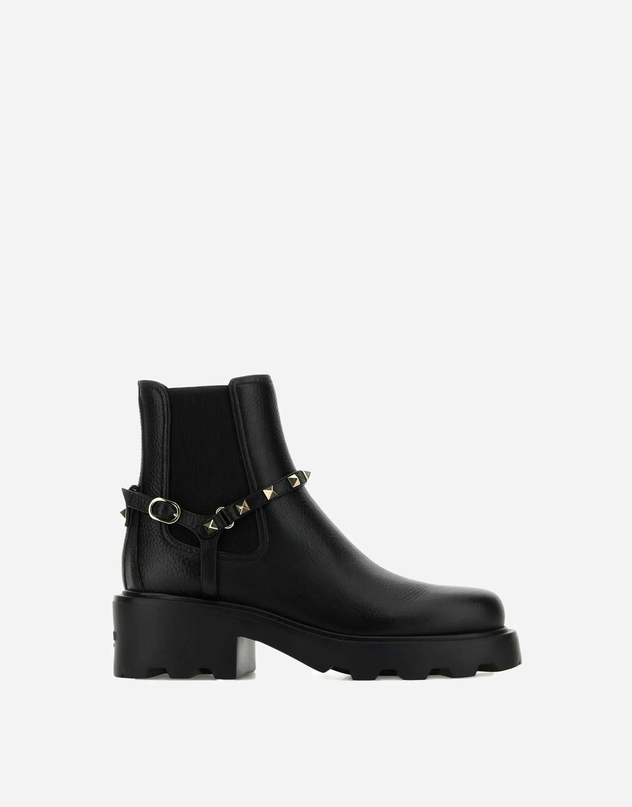 Valentino Garavani Beatle Rockstud 55 Embellished Ankle Boots