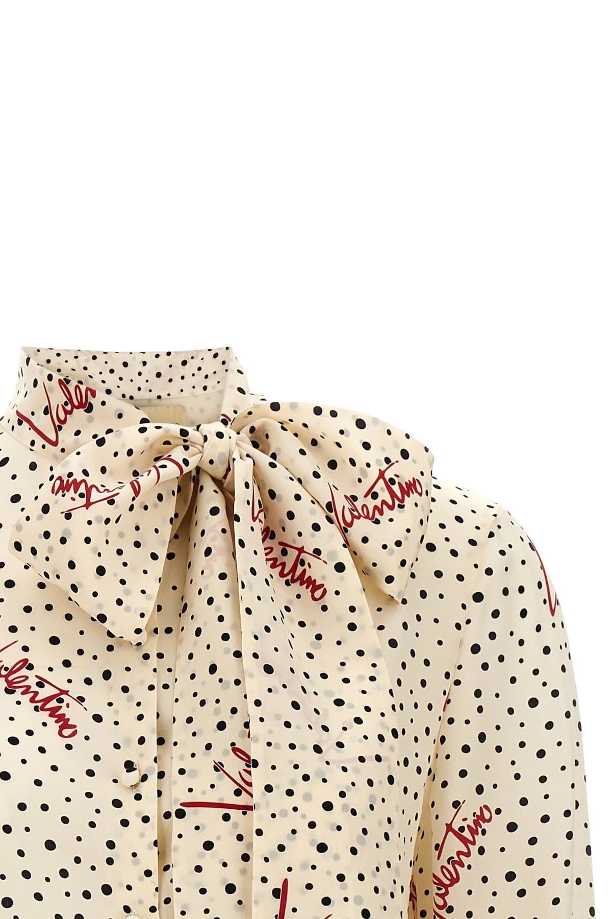 Valentino Garavani Valentino Garavani Bollicine Plusdepois Silk Shirt