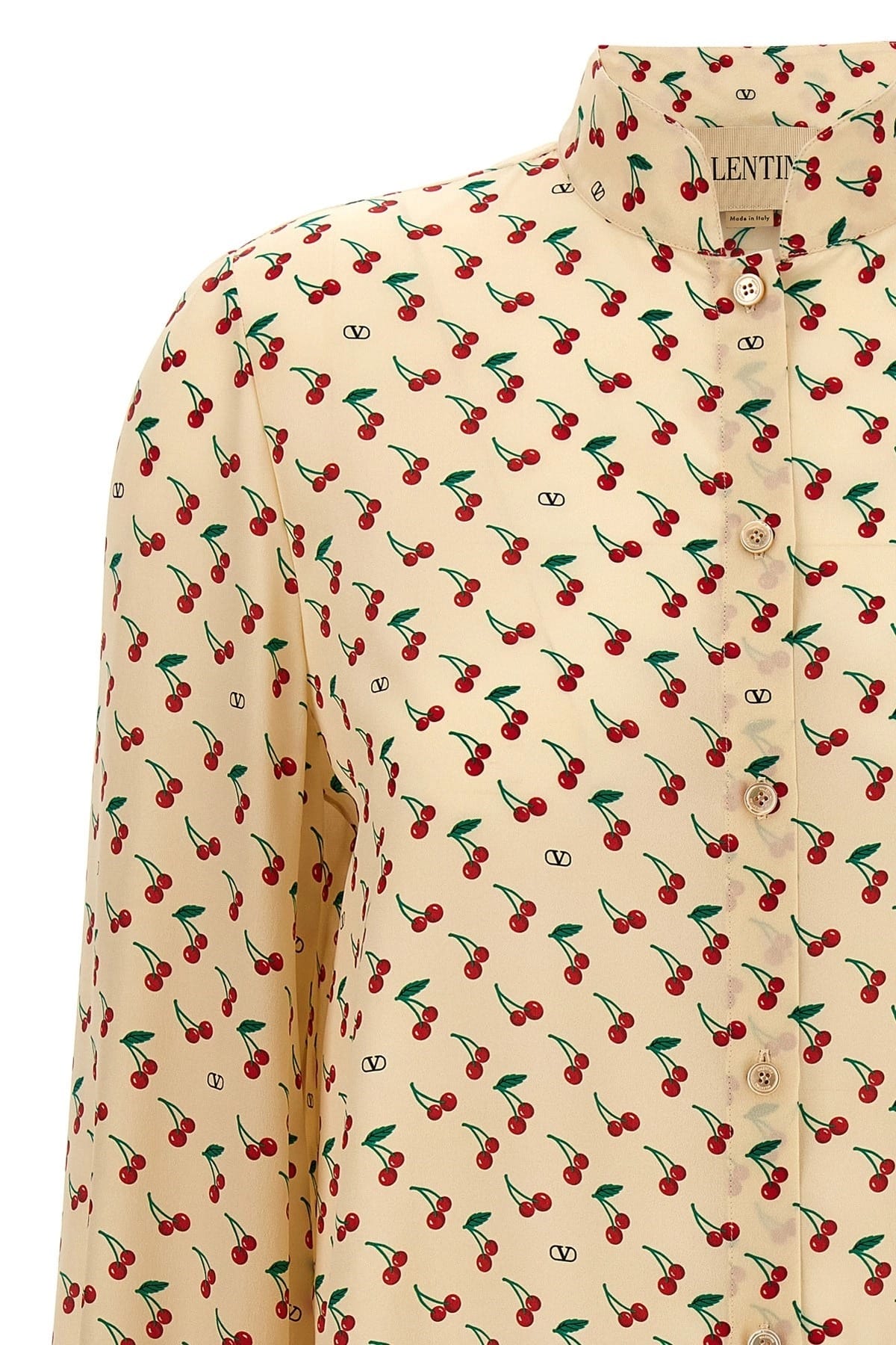 Valentino Garavani Valentino Garavani Cherryfic Silk Shirt
