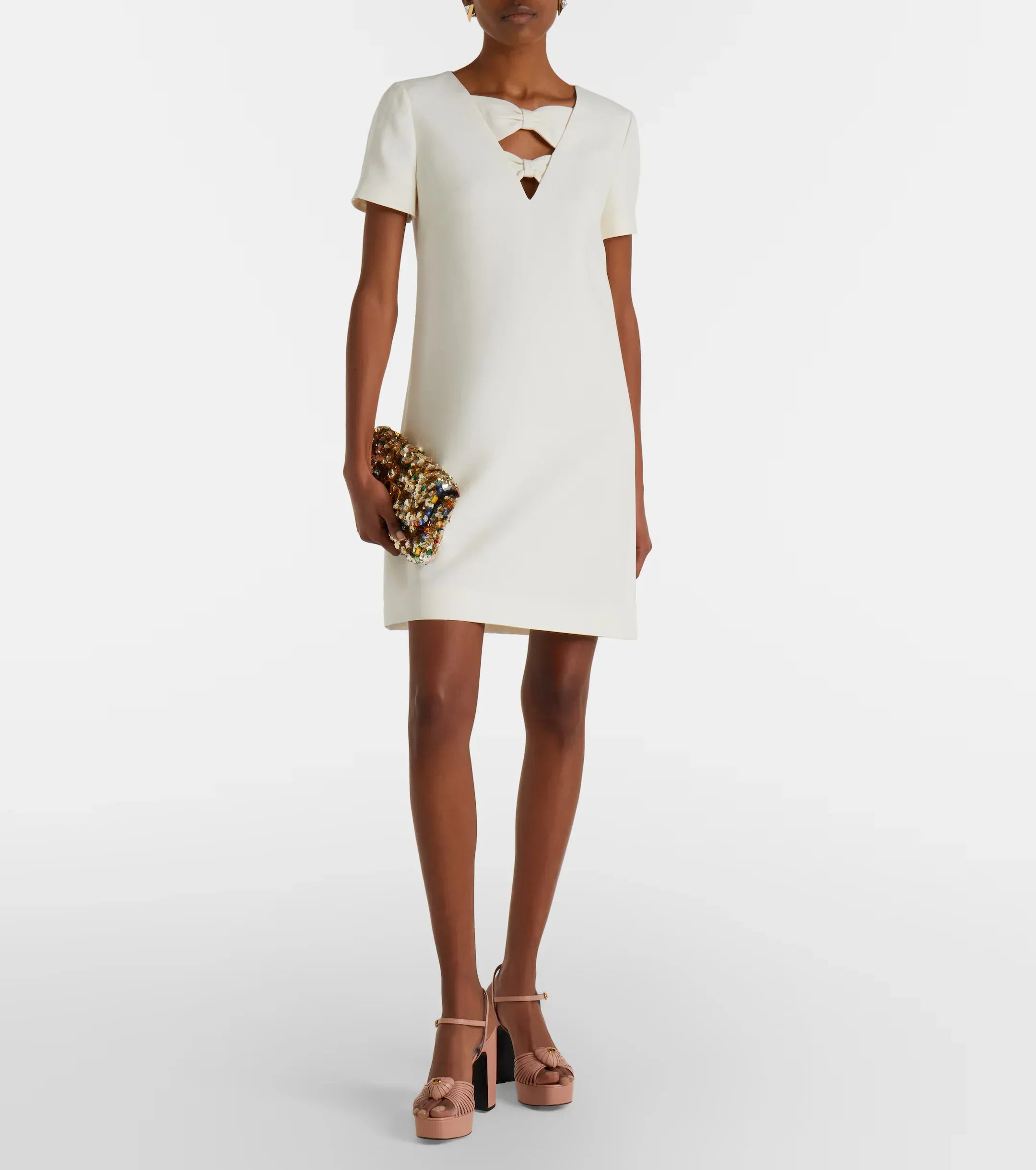 Cœur Royal 115 皮革厚底凉鞋 - alternate view