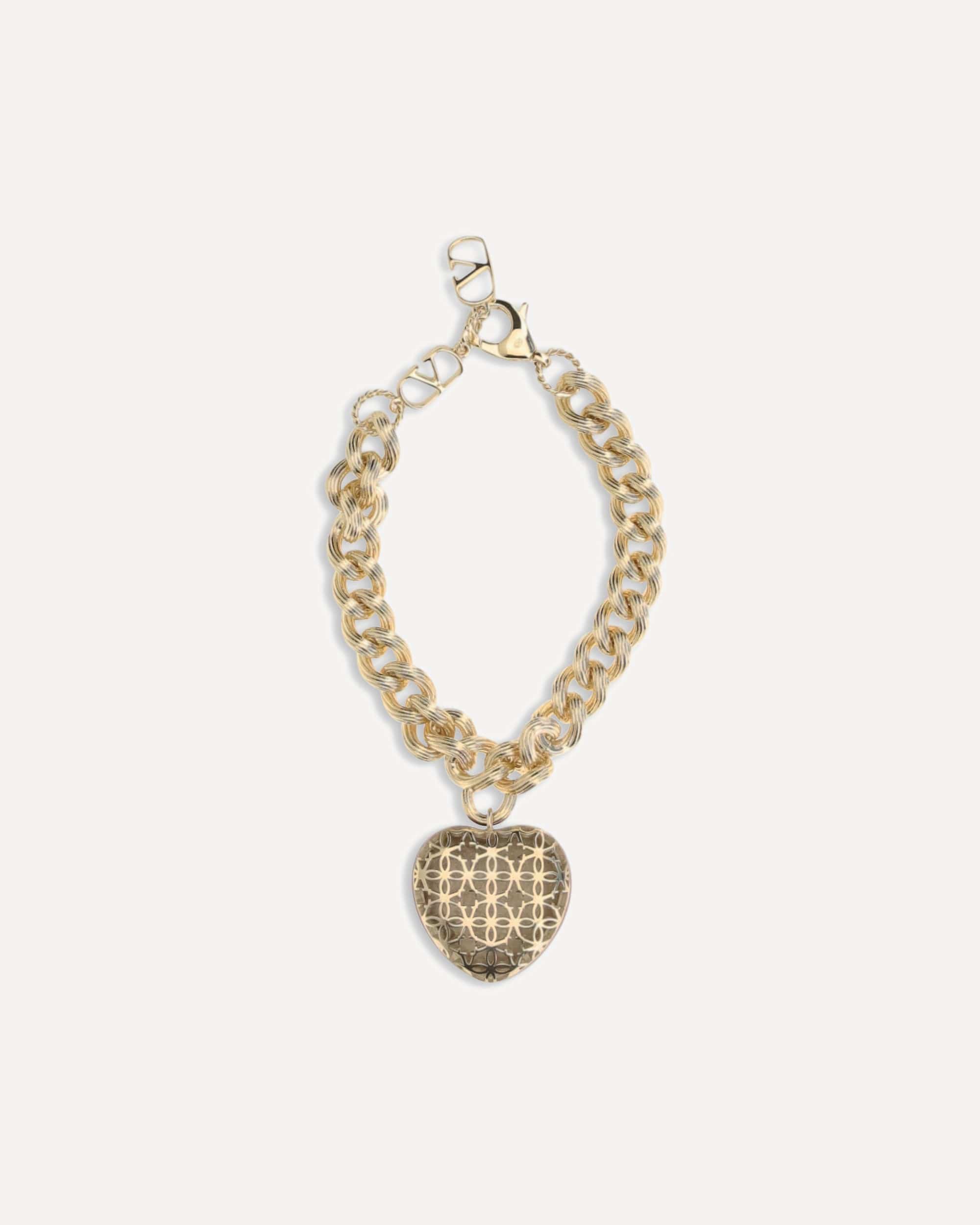 Valentino Garavani Coeur Royal Chain Bracelet - alternate view