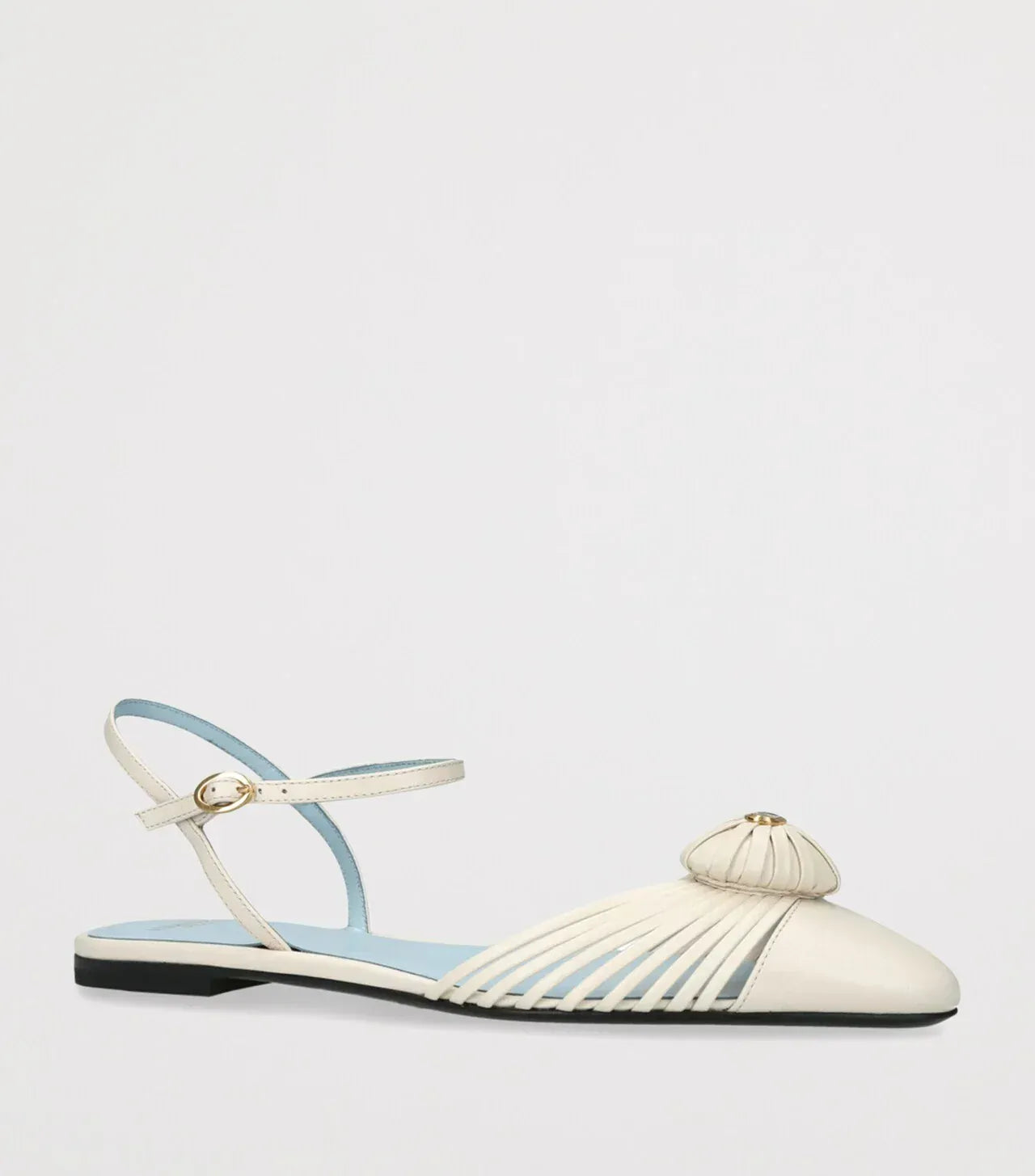 Valentino Garavani Coeur Royal VLogo Flat Sandals