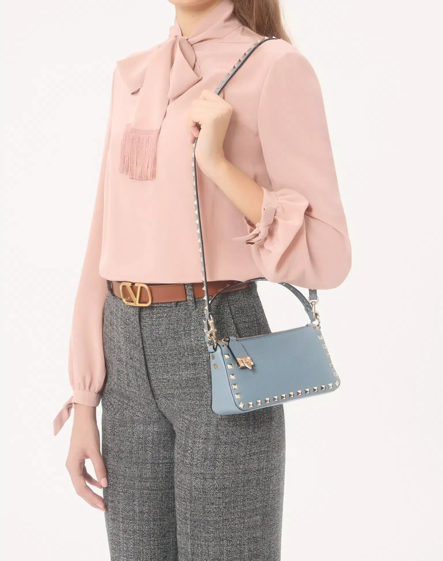 Valentino Garavani Compact Rockstud Crossbody Bag - alternate view