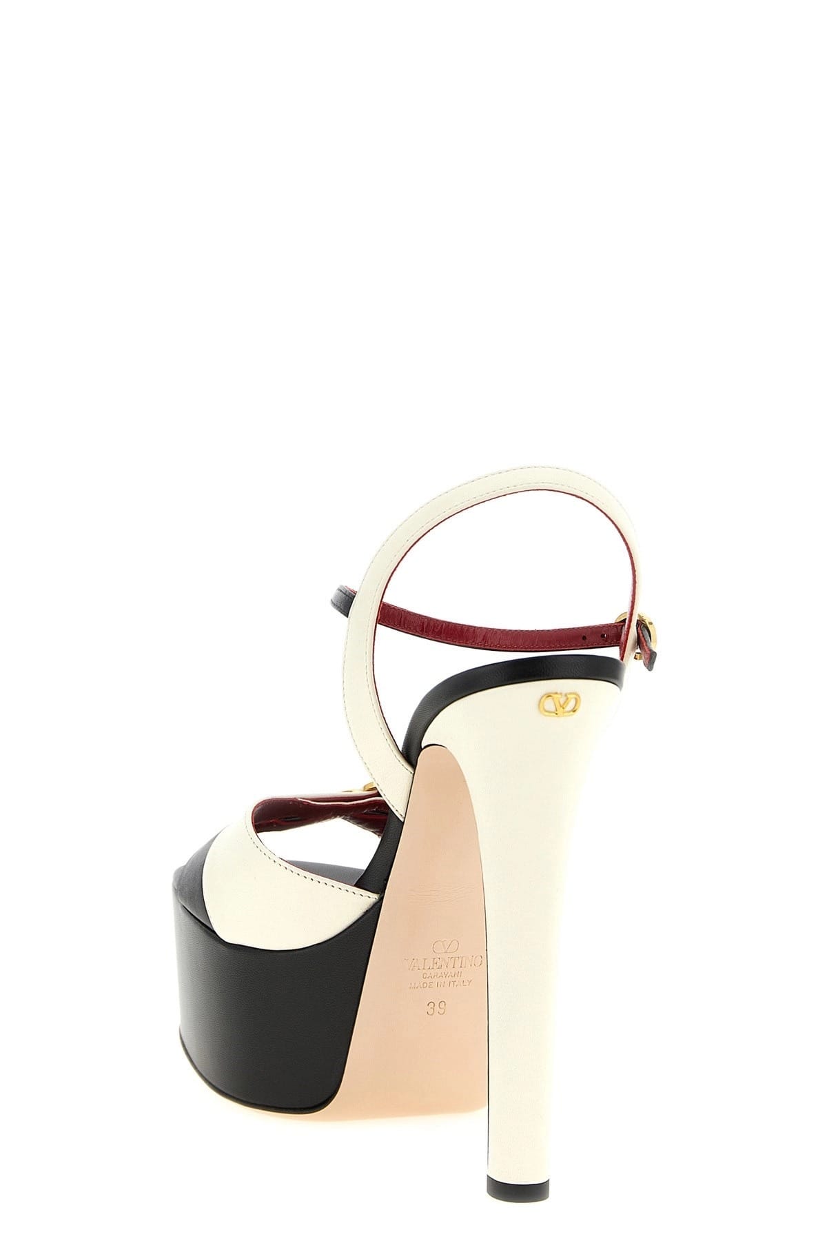 Valentino Garavani Valentino Garavani Crasher Two-Tone Leather Sandals