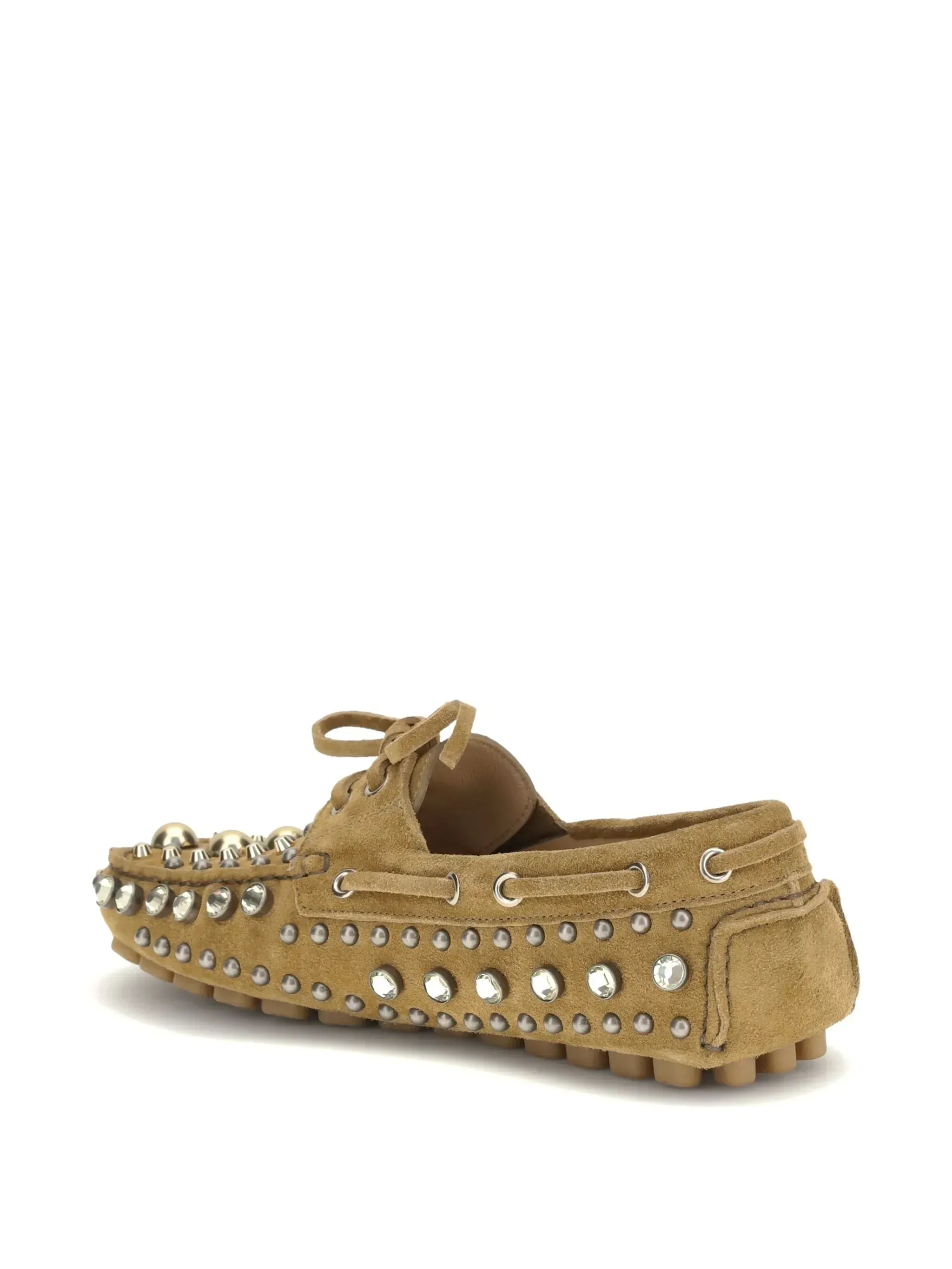 Valentino Garavani Crystal-Embellished Loafers