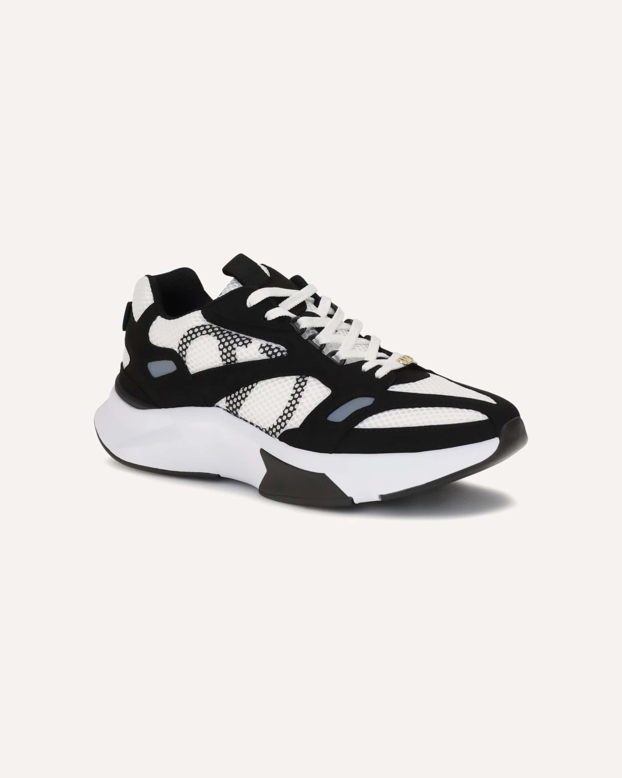 Valentino Garavani Demivee Mesh And Suede Sneakers - alternate view