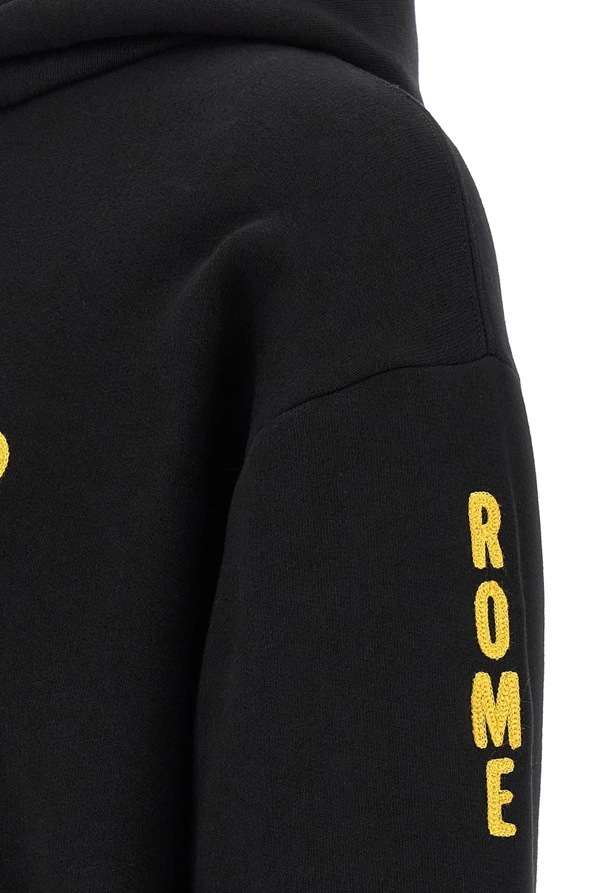 Valentino Garavani Valentino Garavani Embroidered Brushed Cotton Hoodie