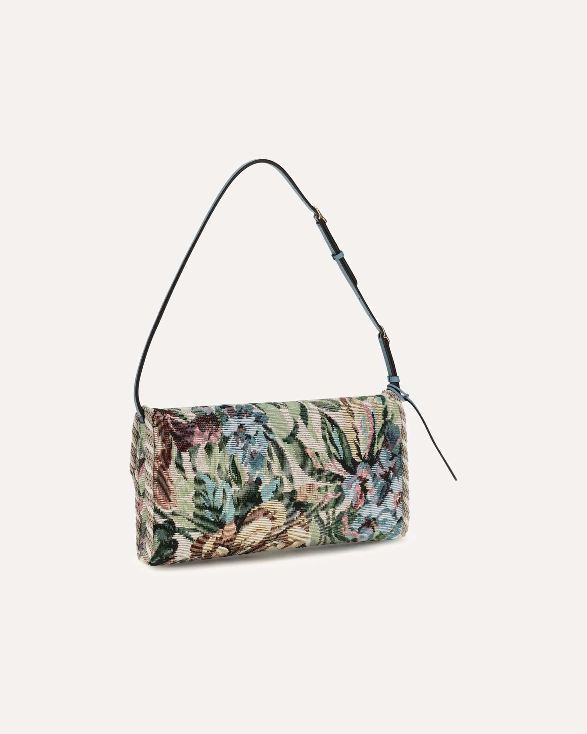 Valentino Garavani Valentino Garavani Embroidered Devain Shoulder Bag