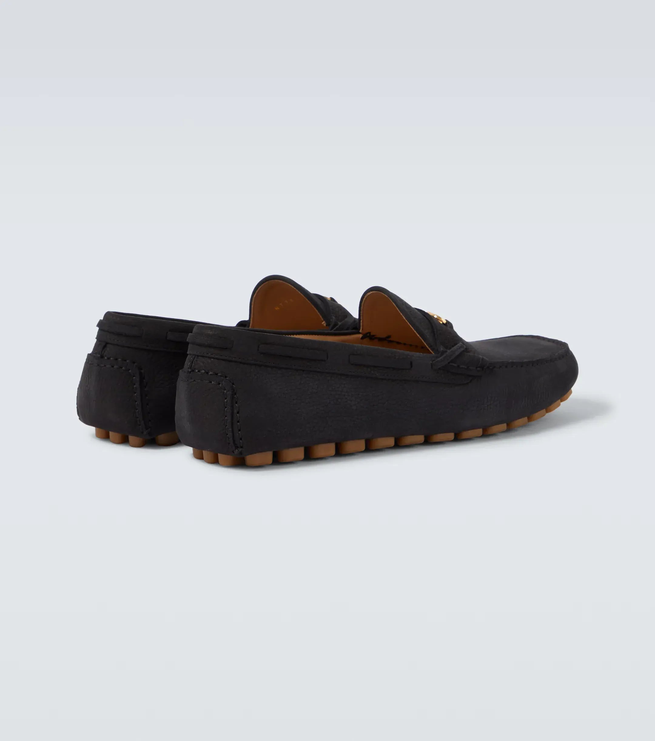 Valentino Garavani Fastaway VLogo Suede Loafers