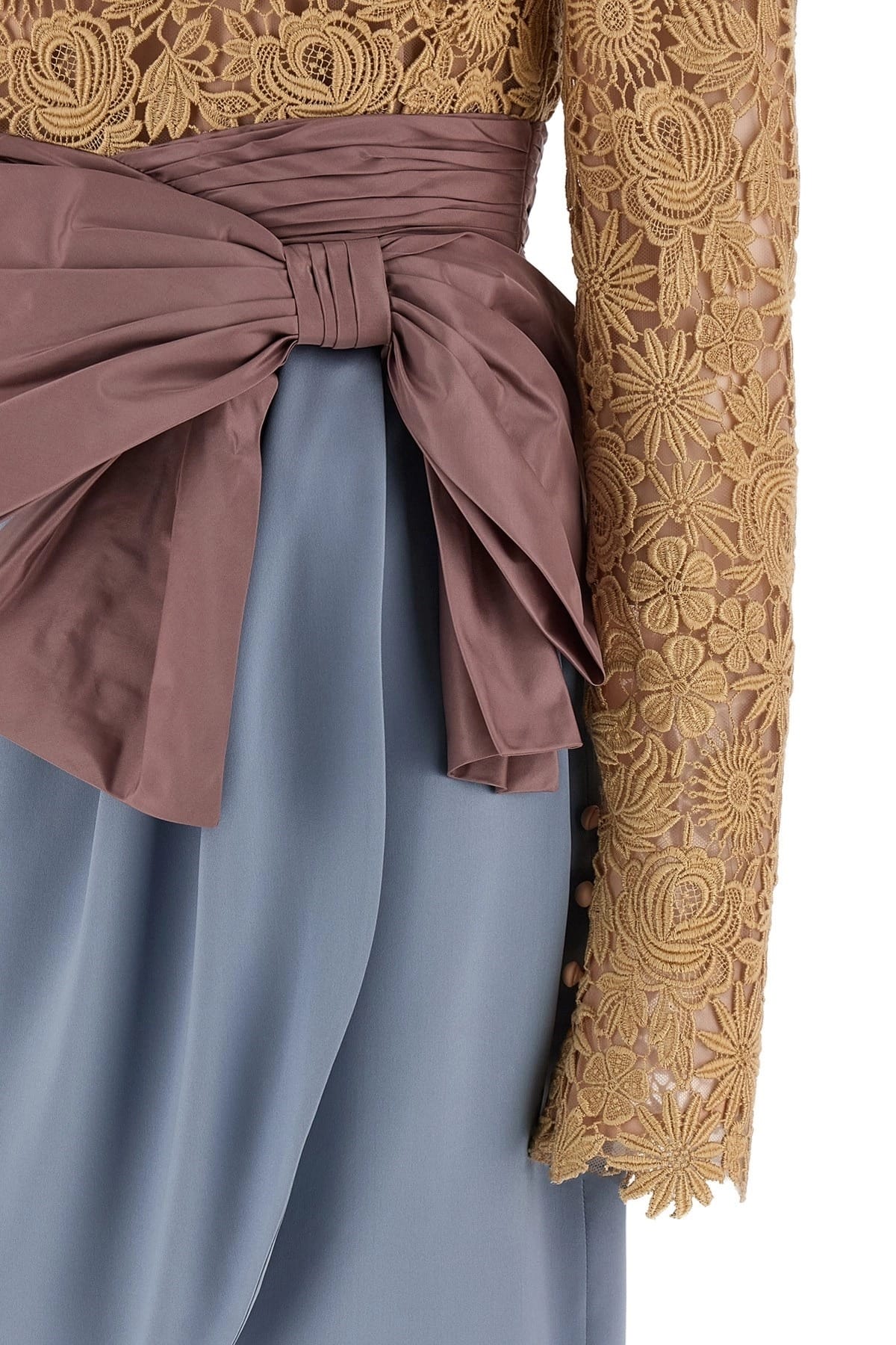 Valentino Garavani Valentino Garavani Fleur A Jours Flower Mix Dress