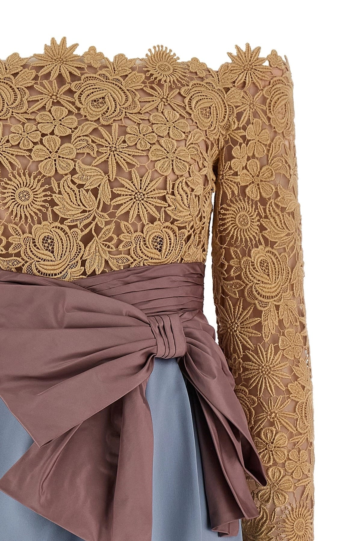 Valentino Garavani Valentino Garavani Fleur A Jours Flower Mix Dress