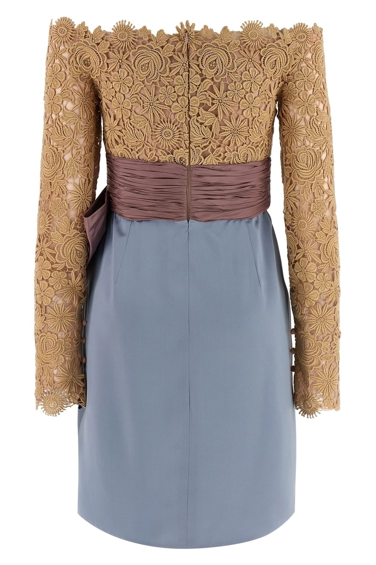 Valentino Garavani Valentino Garavani Fleur A Jours Flower Mix Dress