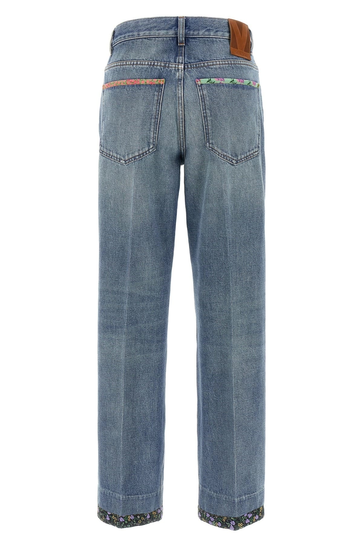 Valentino Garavani Valentino Garavani Floral Print Jeans