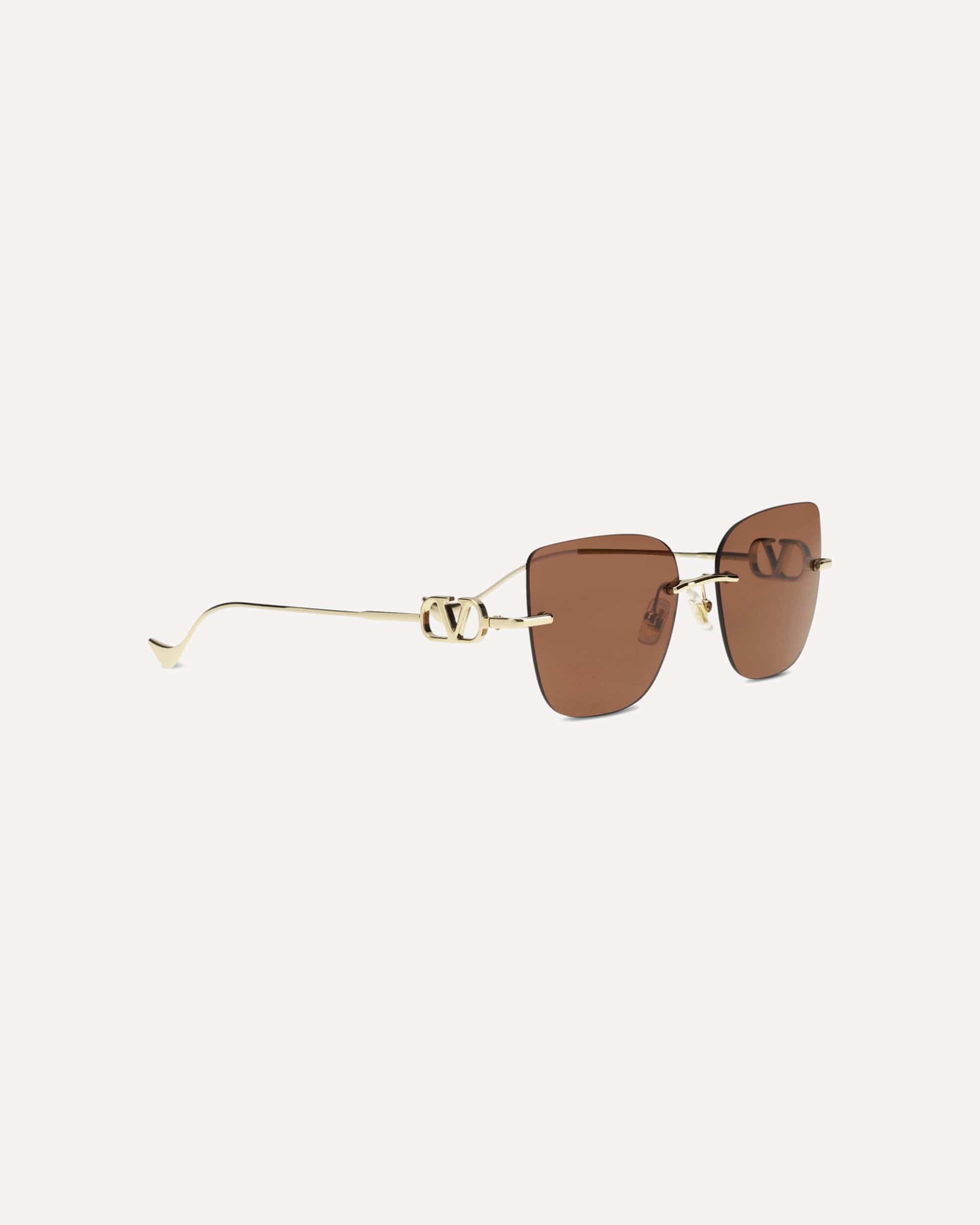 Geometric Metal Sunglasses - alternate view