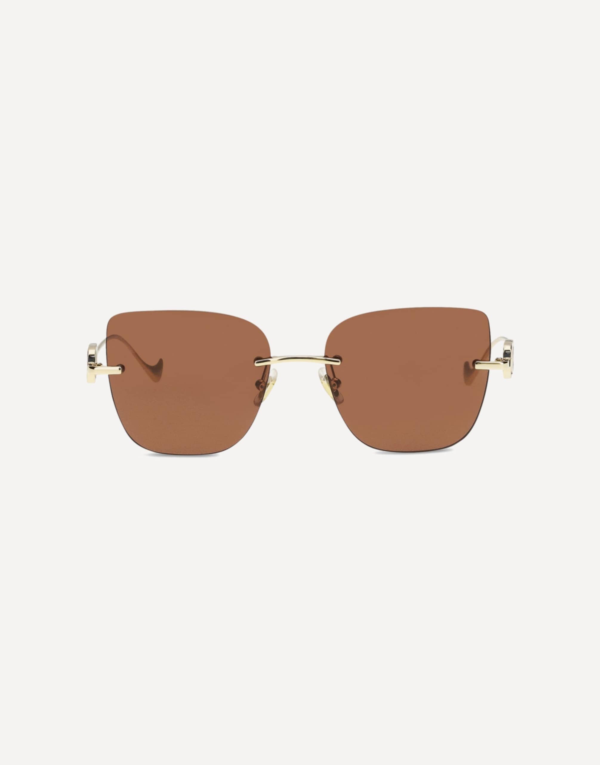 Valentino Garavani Geometric Metal Sunglasses