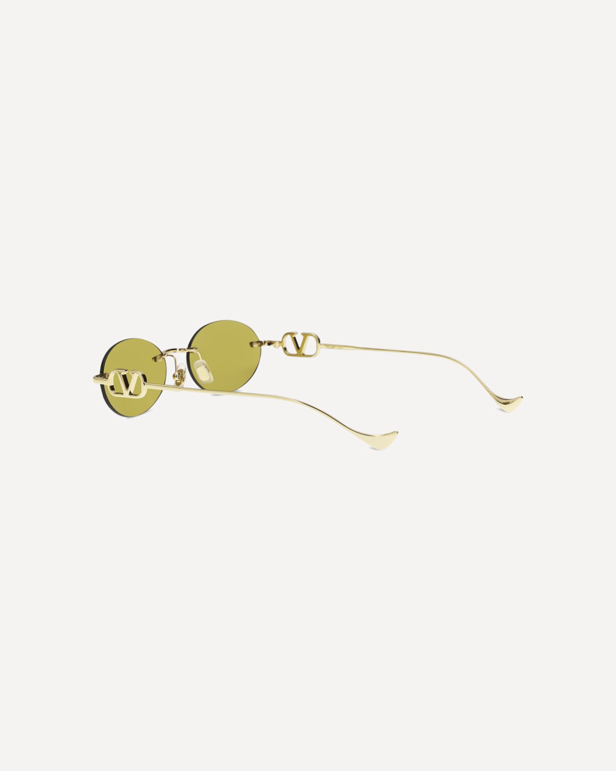 Valentino Garavani Geometric Metal Sunglasses