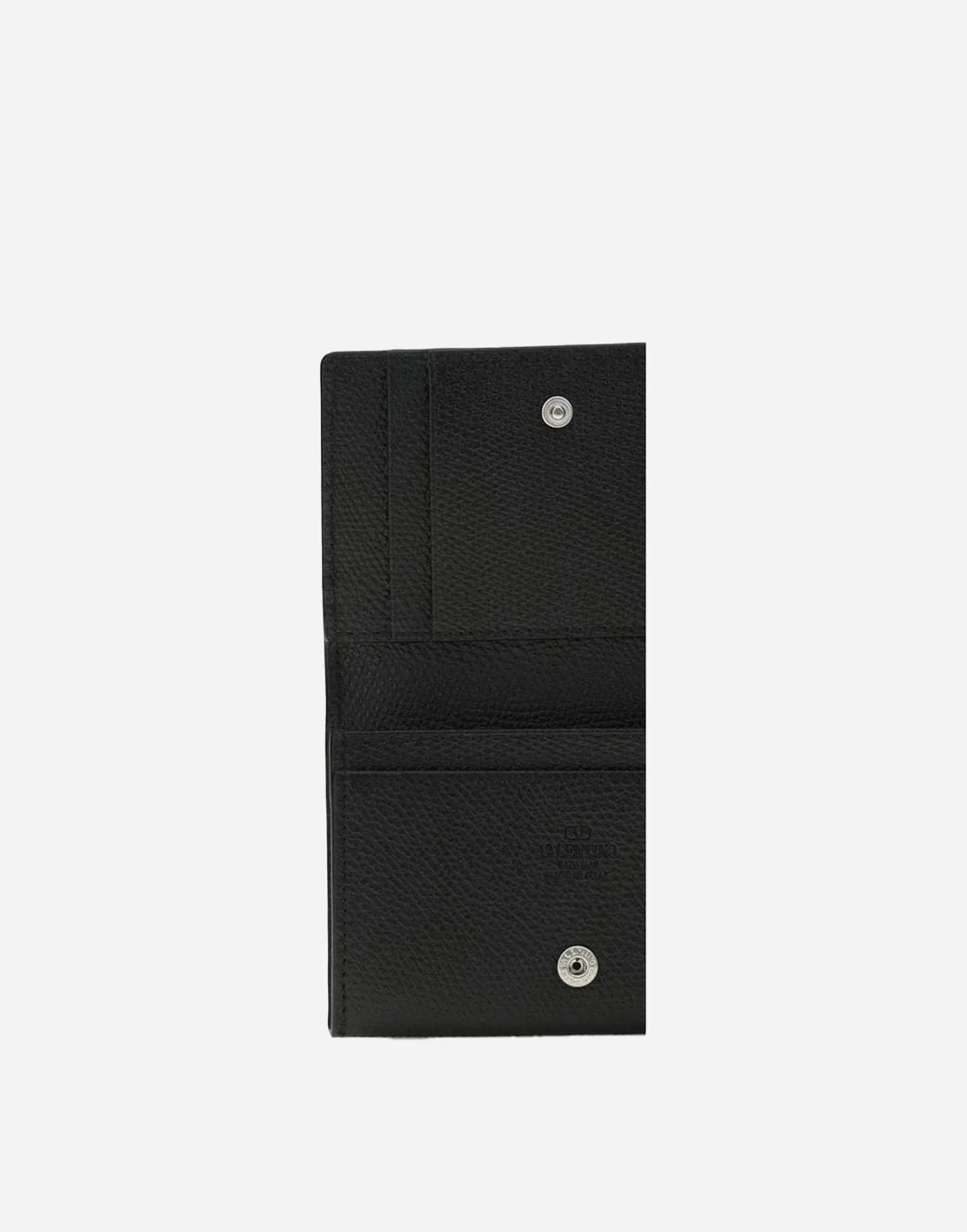Valentino Garavani Grained VLogo Signature Leather Wallet - alternate view